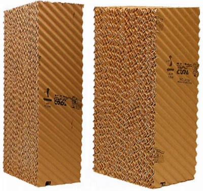 Evaporative Cooler Pad, Rigid Media, 40 x 28 x 8 In.