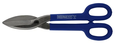 Straight Tinner Snip, 12 Inch, Heavy Duty Metal Cutting Tool