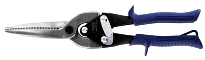Serrated Long Cut Snip with Extended Blade for Precision Cutting