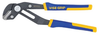 Vise-Grip GrooveLock Pliers, Straight Jaw, 8 In.