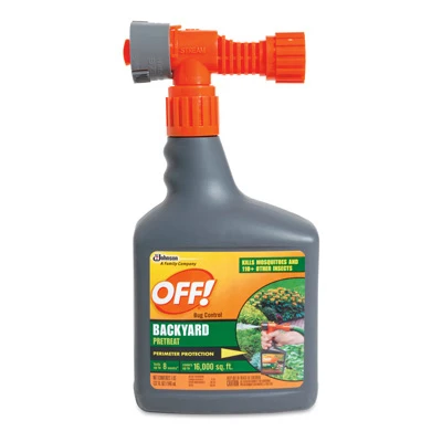 Backyard Mosquito Repellent, Hose End, Covers 16,000-Sq. Ft.