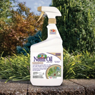Captain Jack's Organic Gardening Neem Oil 32 Ounce Ready-to-Use Multi-Purpose Fungicide Insecticide Miticide Spray