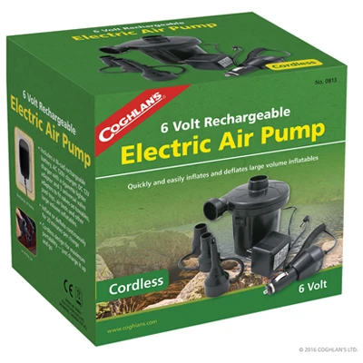 Rechargeable Air Pump, 6-Volt Battery