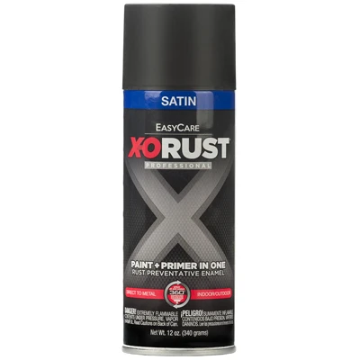 Anti-rust Enamel Spray Paint & Primer, Destination Bronze Satin, 12 Oz.