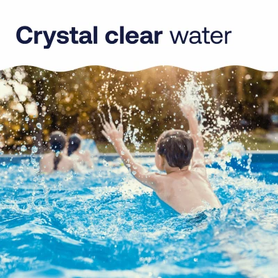 Pool Care 3 Inch Chlorine Tablets, 25 Pounds, Sanitizer for Swimming Pools