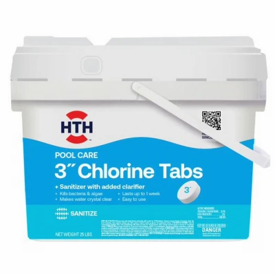 3 In. Chlorinating Tablets, 25 Lbs.