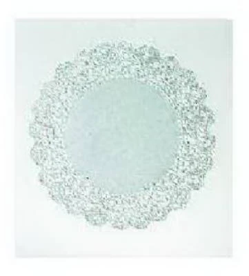 Paper Doily, White Medallion Lace, 8-In., 20-Pk.