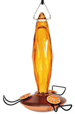 Cut Glass Oriole Feeder with 10 Ounce Capacity
