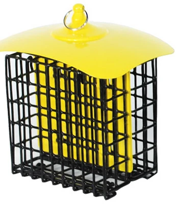 Double-Suet Basket Holder, Metal, Assorted Colors