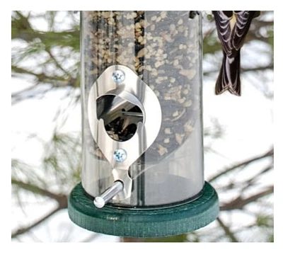 Going Green Mixed Seed Tube Bird Feeder with 2 Pound Capacity