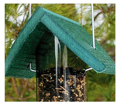 Going Green Mixed Seed Tube Bird Feeder with 2 Pound Capacity