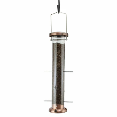 AUDUBON Nyjer Thistle Finch Tube Feeder, 1-1/2 Lb.