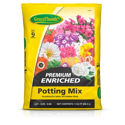 Premium Potting Soil, 1-Cu. Ft.