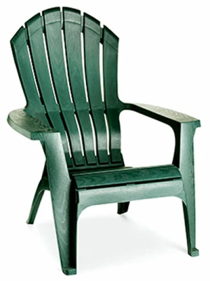 RealComfort Adirondack Chair, Ergonomic, Hunter Green