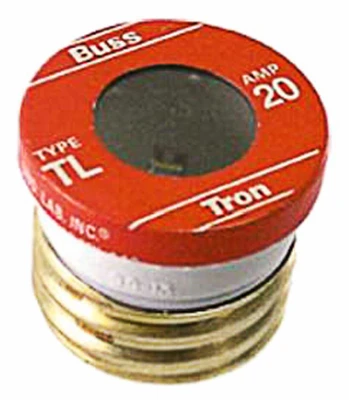 20-Amp TL Plug Fuse, 4-Pk.