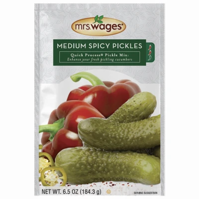 Canning Seasoning Mix, Medium Spicy Pickle, 6.5-oz.