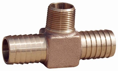 Hydrant Tee, 1 x 3/4 In. MPT