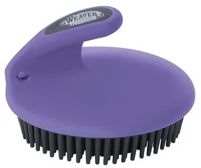 Livestock Breakdown Brush Purple 4 Inch by 4.5 Inch Durable Grooming Tool