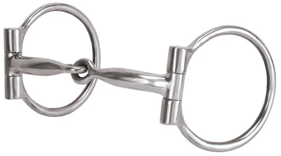 Offset Dee Horse Bit Made of Durable Stainless Steel for Equestrian Use