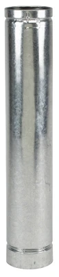 Pellet Stove Pipe, L-Vent, 4 x 60-In.