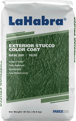 Exterior Stucco Coat, Sand Texture, Gray, 90 Lbs.
