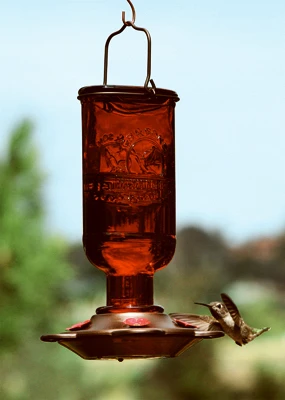 Elixir Hummingbird Feeder with 13 Ounce Capacity, Durable and Easy to Clean