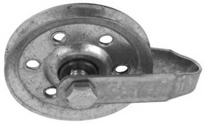 3-Inch Galvanized Cabinet Pulley/ Fork