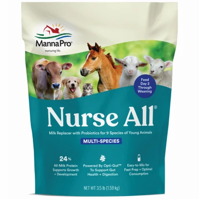 Nurse-All Livestock Milk Replacer, 3-1/2-Lbs.