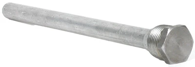 Water Heater Anode Rod, Aluminum, 9.5 In.