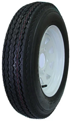 Tire & Wheel Assembly, 4-Ply, 4-Hole, 4.8-12 In.