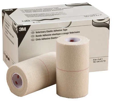 6-Pk. Veterinary Elastic Adhesive Tape, 4-In. x 3-Yd. Rolls