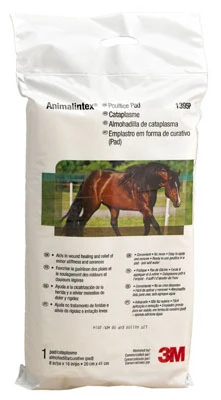 3M Animalintex Horse Hoof Poultice Pad, 8 x 16-In.