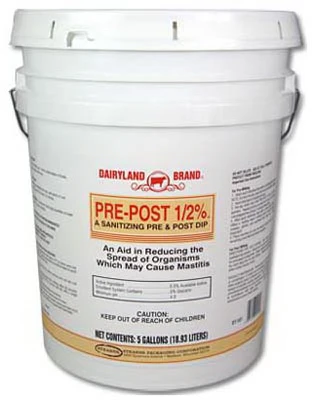 Sanitizing Cow Teat Dip, Pre-Post, 5-Gallons