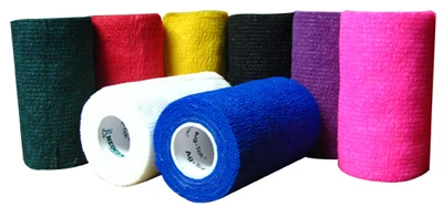 Vet Wrap Bandage, Purple, 4-inch X 5-yards For Livestock