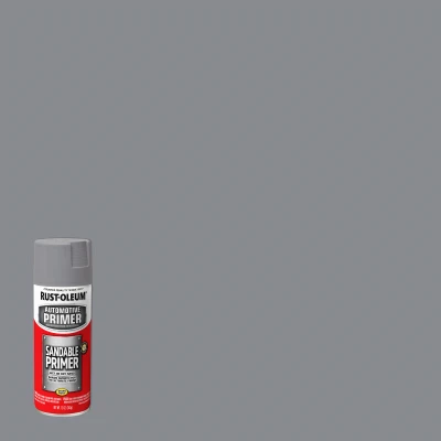 Automotive Sandable Spray Primer Grey 12 Ounce Can