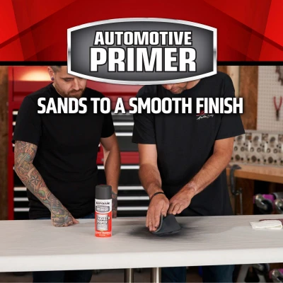 Automotive Sandable Spray Primer Grey 12 Ounce Can