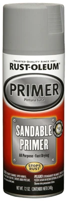 Automotive Spray Primer, Sandable, Grey, 12-oz.