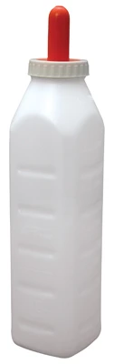 Calf Nursing Bottle Set, Screw-Top, 3-Qts.