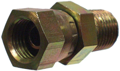 Hydraulic Adapter, 3/8-In. MP x 1/2-In. FP Swivel