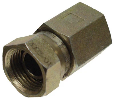 Hydraulic Adapter, 3/8-In. FP x 3/8-In. FP Swivel