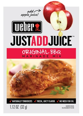 Just Add Juice Original BBQ Marinade Mix, 1.12 oz.