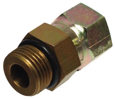 Hydraulic Adapter, 1/2-In. Male 0-Ring x 1/2-In. FP Swivel