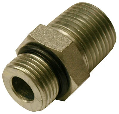 Hydraulic Adapter, 1/2-In. Male 0-Ring Boss x 1/2-In. MP
