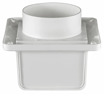 4 In. Plastic Soffit Exhaust Vent, White