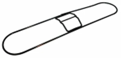 Dust Mop Frame, 5" X 36" High Tempered Steel For Cleaning