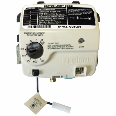 300 Series Resideo Electronic Gas Control Valve with Ultra Low Nitrogen Oxides Emission