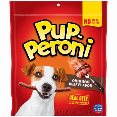 Dog Snacks, Beef, 22.5-oz.