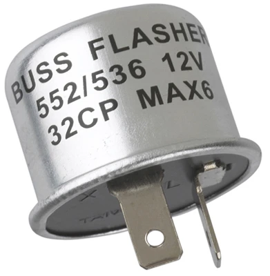 Thermal Electronic Flasher, 12V, 12.8A