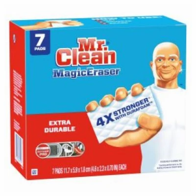 Magic Eraser Extra Durable Cleaning Pads with Durafoam, 7-Ct.