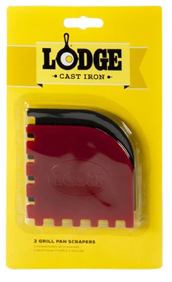 Grill Pan Scraper, Polycarbonate, 2-Pk.